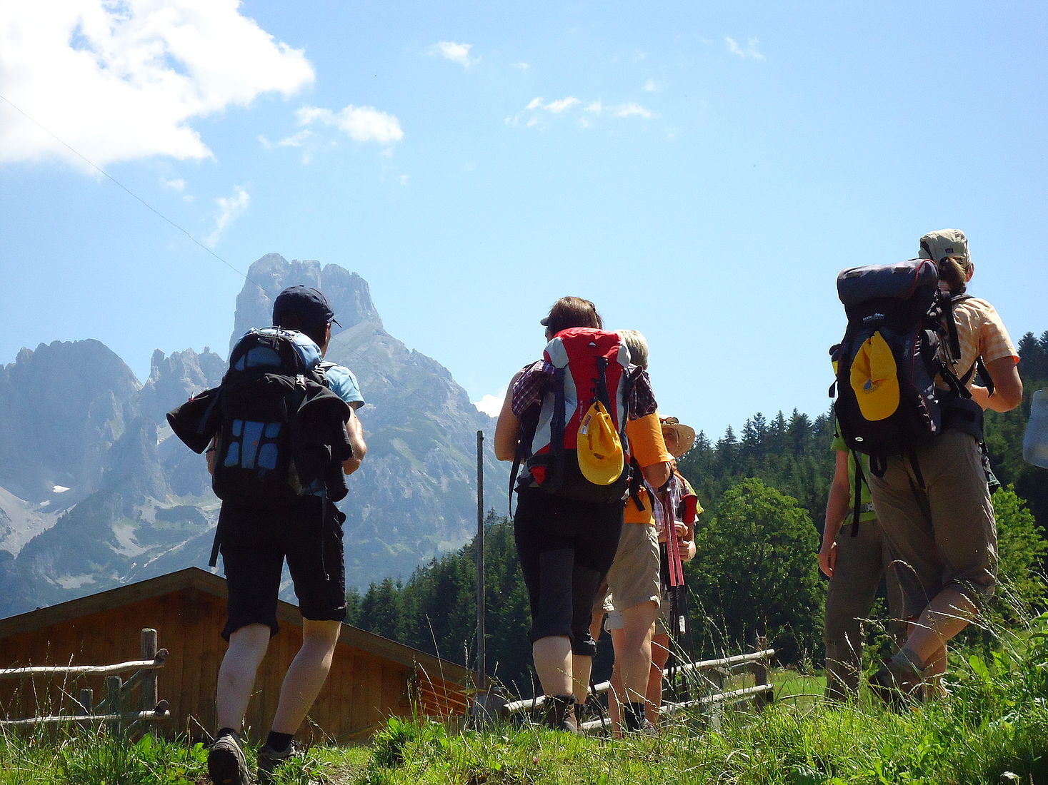 Eine Verbindung der Pilgerwege nördlich und südlich der Alpen